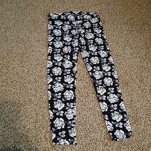 NWOT Floral cotton leggings